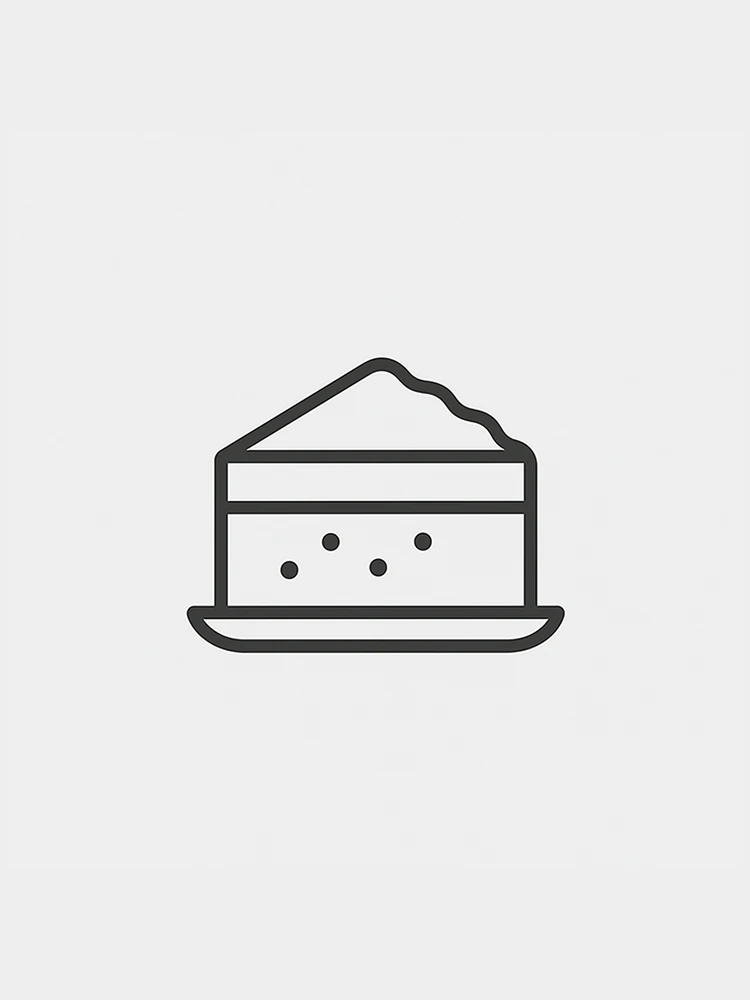 Icon of a cake