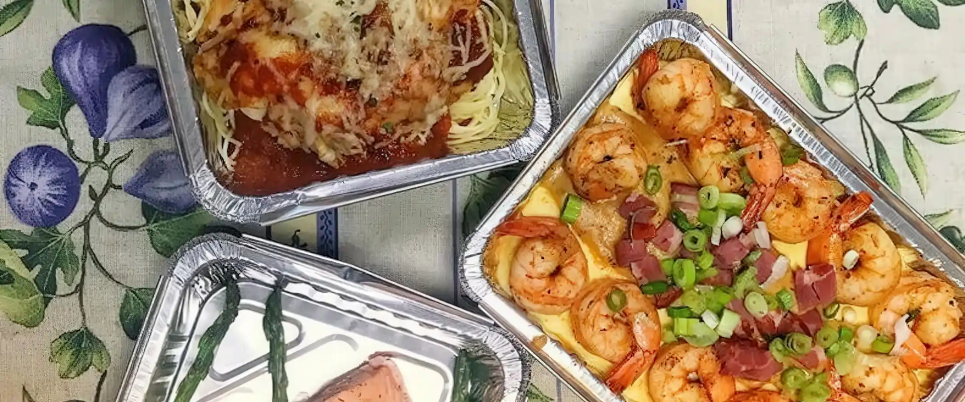 Dishes prepared by Salem Kitchen