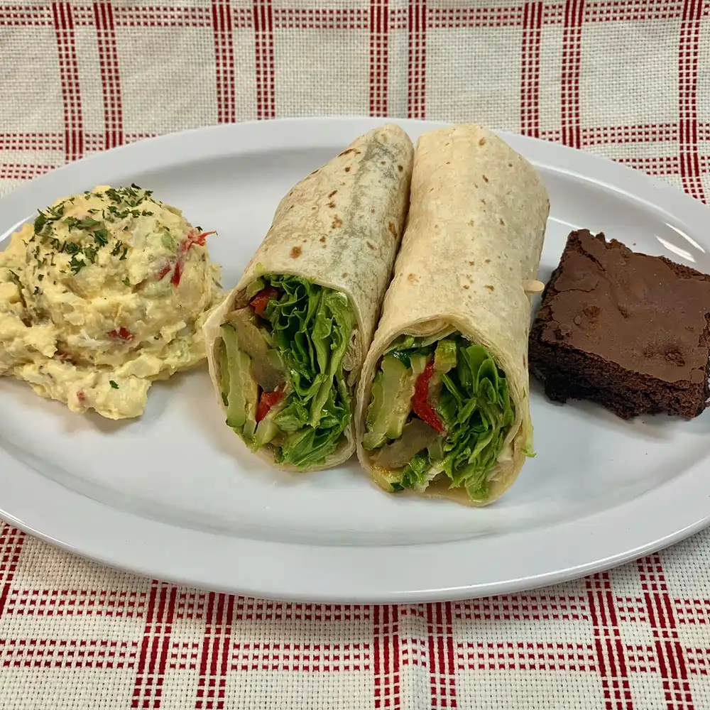 Roasted Vegetable Wrap