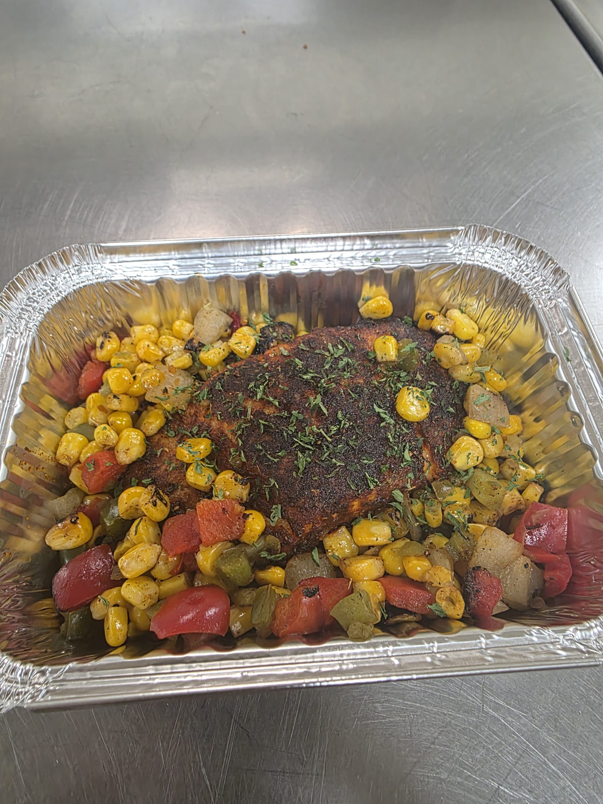 Blackened Cajun Salmon
